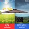 Costway 9ft Patio Umbrella Patio Market Steel Tilt w/ Crank Outdoor Yard Garden (Tan)
